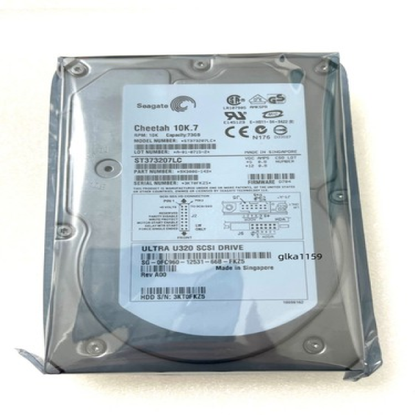 1 Brand New Original Item for 73gb 10k Rpm St373207lc Ultra320 80-pin Scsi Hard Drive Plc