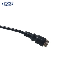 Câble adaptateur connecteur aviation mâle 4 broches pour caméra de recul de véhicule, accessoires DVR mobiles pour camions, bus, remorques, fourgons, trains, camping-cars et voitures