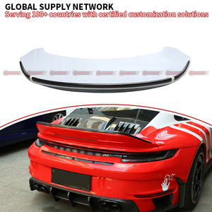 Alerón Trasero de Fibra de Carbono Seca de Alta Calidad, Estilo Rt900 BraBs, para Porsche 911 992 - Product Image 1