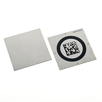 Fabrication en usine de plaques métalliques personnalisées en aluminium avec code QR, logo, gravure laser et impression, style antique