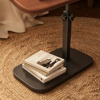 Table d'appoint de canapé à hauteur réglable, pour salon et usage domestique, table à thé mobile, table basse, table de chevet rotative pour dortoir