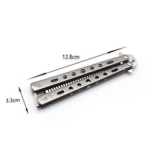 Butterfly Comb Stainless Steel Folding Practice Comb for <b>Creative</b> <b>Gift</b> - Product Image 4