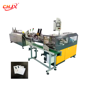 Máquina Automática para Empacar Cuadernos, Máquina Empacadora de Bolsas de Plástico con Película OPP, Dispensador de Tarjetas de Felicitación de Papel y Máquina Embolsadora - Product Image 2