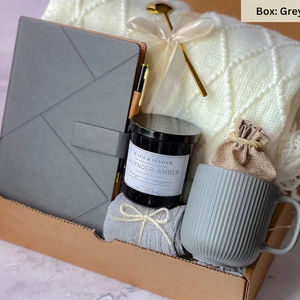 2024 Moq bajo, regalo de agradecimiento personalizado para empleados, regalo de bienvenida, cesta de agradecimiento para empresa, conjunto de regalo a granel para recuperarse pronto - Product Image 1