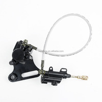 Pièces de moto tout-terrain 110cc 125cc 140cc CRF XR, ensemble de frein arrière, maître-cylindre supérieur et inférieur, étrier de frein 15MM