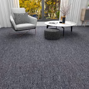 Dalles de moquette en PP pour bureaux commerciaux, écologiques, résistantes au feu, anti-déchirure, couverture complète, design moderne - Product Image 2