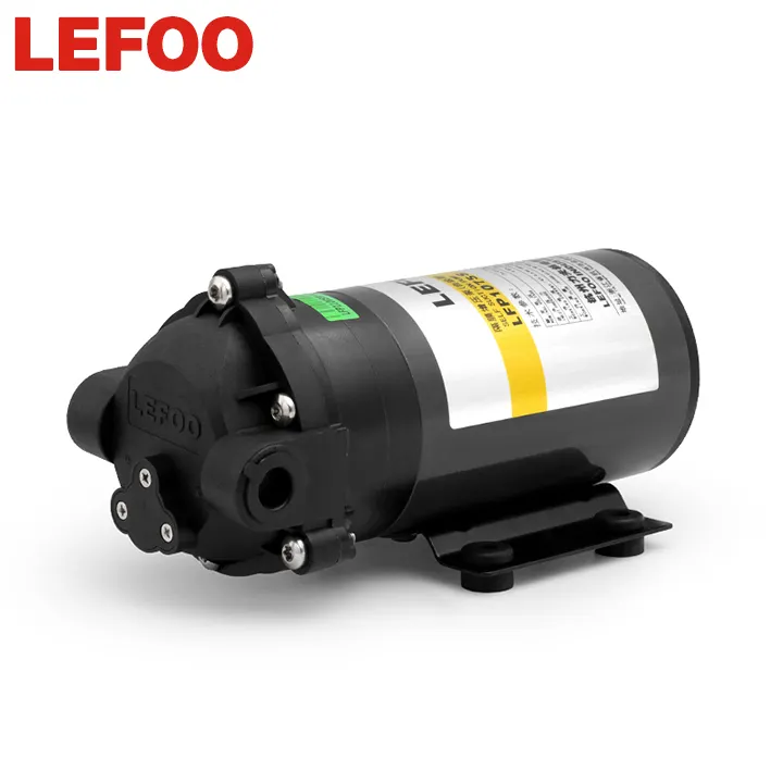 LEFOO自吸式75GROダイアフラムブースターポンプ浄水器用ブースターポンプ逆浸透用ブースターポンプ75 gpd