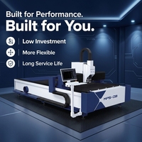 Machine de découpe laser à fibre CNC Han's Laser 3000W économique OEM 3015 pour acier au carbone mince