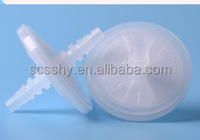 Membrane hydrophobe en PTFE 0.22um 0.45um 1.0um dans les filtres d'aération en ligne 37mm 50mm pour les navires de culture de purge de gaz stériles