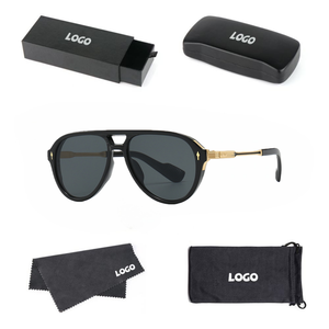 Lunettes de soleil unisexes tendance 2025, style rétro vintage, légères, monture intégrale, UV400, cadre carré classique, punk, vacances en plein air - Product Image 1