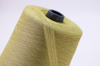 Fil à tricoter et à broder en viscose ignifuge mélangée pour le tricot à la main et la broderie