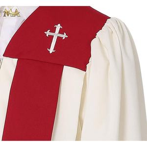 Venta al por mayor de alta calidad Unisex mate coro Batas para Iglesia graduación vestido rendimiento Festival fiesta mujeres hombres vestidos - Product Image 5