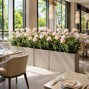 Boîte de fleurs artificielles Greenway, pivoine en soie, plante d'intérieur et d'extérieur, décoration de jardin, aménagement paysager, présentoir - Product Image 4