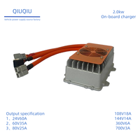Chargeur de batterie 96V 32A étanche à charge rapide, chargeur de batterie 72V 40A pour chariot élévateur, voiturette de golf, moto