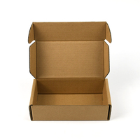 Boîtes d'expédition en kraft de qualité supérieure pour la livraison de vêtements et de chaussures, boîtes d'expédition personnalisées en carton ondulé imprimées en couleur