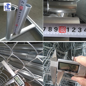 Clôture Temporaire Europe Panneau de Clôture <span class=keywords><strong>Heras</strong></span> Barrière en Maille Soudée Galvanisée pour Chantiers de Construction - Product Image 3