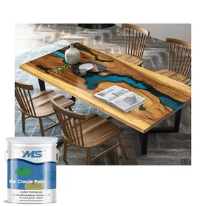 Peinture transparente époxy 2k pour Table en bois résine époxy résine ethoxyline résine epikote