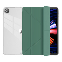 Étui de protection souple multi-plis pour tablette iPad Pro 11 et 12,9 pouces en polyester avec support anti-chute
