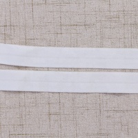 Biais élastique tissé pliable en Spandex/Nylon, souple et extensible, pour la couture de sous-vêtements, vestes matelassées et chaussettes