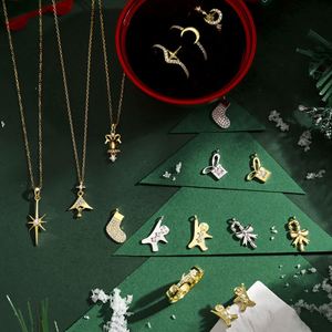 Dylam Christmas Festival Xmas Gingerbread Man S925 <b>Silver</b> Pendants with 5A Zirconia <b>Ornament</b> for DIY Necklace Bracelet Earring - Product Image 2