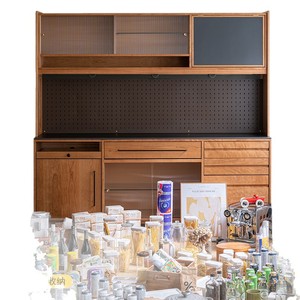 Buffet Squirrel en bois massif de cerisier, structure écologique à mortaise et tenon, meuble de salle à manger - Product Image 5