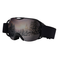 Lunettes de ski UV multicolores pour hommes et femmes, verres de sécurité pour caméra, Anti-buée, lunettes de neige, pour motocross/snowboard