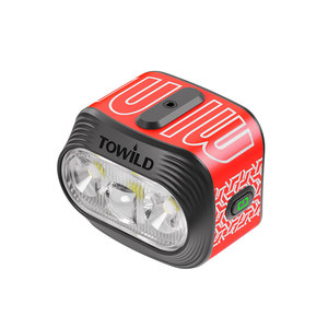 Luz Delantera para Bicicleta Impermeable IPX8, Luz Compacta para Bicicleta con Haz de Luz Enfocado y Pantalla de Batería - Product Image 5
