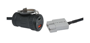 45w pd שקע 18w qc3.0 מטען 12v USB שקע מטען לרכב עם מתח הוביל ו 50a <span class=keywords><strong>anderson</strong></span> מחבר כבל 2m - Product Image 2