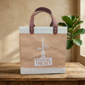 Bolsa de Yute Natural Premium con Cordón – Bolsa de Compras Reutilizable para Eventos y Uso Diario - Product Image 4