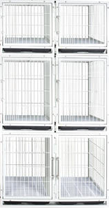 Attrezzatura veterinaria TOPVETMED cane gabbia di ICU modulare in acciaio inox 304 Pet gabbia di ossigeno terapia per <span class=keywords><strong>cani</strong></span> - Product Image 5