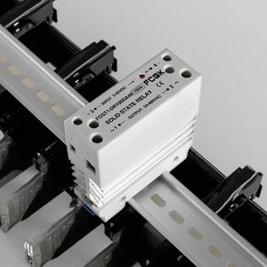 รีเลย์โซลิดสเตท FCGK 40A AC แบบบาง <span class=keywords><strong>SSR</strong></span> 24V 220V โมดูล Din กำลังไฟต่ำ ขนาดเล็ก ขั้วต่อแบบสกรู อเนกประสงค์ ป้องกันน้ำและฝุ่น - Product Image 1