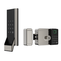 Cerradura Inteligente para Puerta con Huella Digital OL02 Tuya Wifi, Método de Desbloqueo Múltiple, Cerradura Electrónica con Teclado para Casa, Apartamento, Oficina