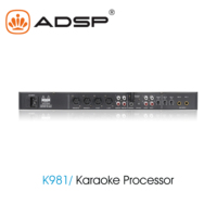 Procesador de Efectos de Audio Multifuncional DSP de 4 Canales con Control Remoto, Clase D para Automóvil, con Pantalla USB Óptica