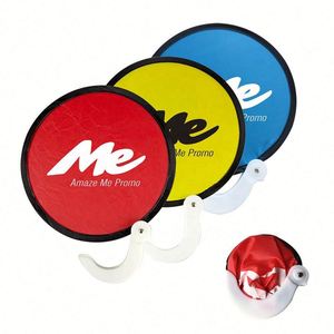 Abanicos de Mano Plegables Personalizados con Logotipo, Ecológicos, Portátiles, Mini Abanicos Redondos de Nailon para Bodas, con Bolsa - Product Image 4