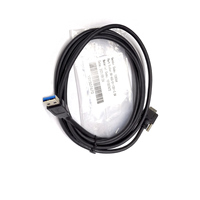 Câble de données 2.5m USB, pour machine vision Micro B mâle vers USB 3.0 Type A avec vis
