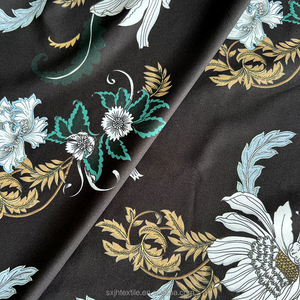 Tùy Chỉnh In <span class=keywords><strong>4</strong></span>-Cách Căng <span class=keywords><strong>Polyester</strong></span> Spandex Thể Thao Vải Khô Phù Hợp Cho Cô Gái Yoga Quần Đồ Bơi Thể Thao Dresses - Product Image 2