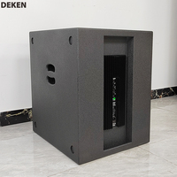Système de sonorisation professionnel DEKEN FLEX P15S, enceinte de scène PA, caisson de basses 15 pouces, module amplificateur classe H, actif, 15 pouces.