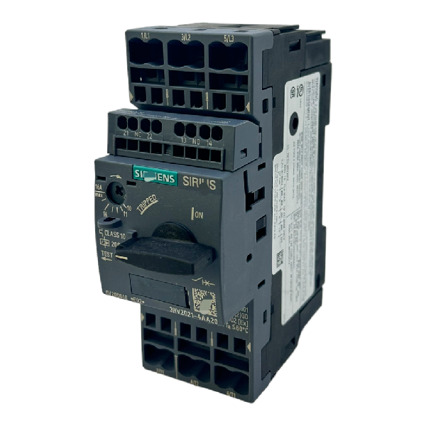 1plc Piece, новый оригинальный автоматический выключатель 3rv2021-4a20 для промышленной вставки 5060 Гц PLC