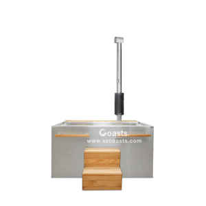 Jacuzzi <span class=keywords><strong>Exterior</strong></span> <span class=keywords><strong>de</strong></span> <span class=keywords><strong>Madera</strong></span> Maciza para 2 Personas, Bañera <span class=keywords><strong>de</strong></span> Hidromasaje para Exteriores - Product Image 3