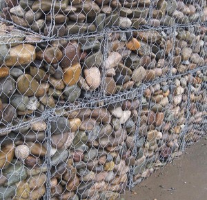 Malla Hexagonal Galvanizada por Inmersión en Caliente, Caja <span class=keywords><strong>de</strong></span> Gabiones Recubierta <span class=keywords><strong>de</strong></span> PVC para Protección <span class=keywords><strong>de</strong></span> Riberas y Estabilización <span class=keywords><strong>de</strong></span> Taludes - Product Image 2