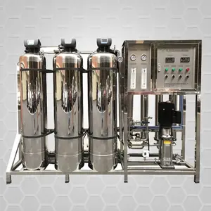 औद्योगिक 1000Lph रिवर्स ऑस्मोसिस फिल्टर उपकरणों आरओ जल उपचार संयंत्र प्रणाली