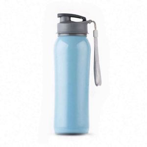 Stainless Steel Insulated Tumbler Vacuum <b>Flask</b> With Rope Sports Water Bottle For Outdoor Travel Camping 12-24 Hours Thermal - Product Image 2