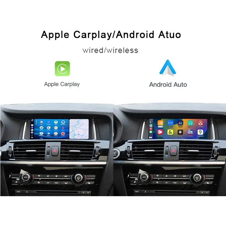 Беспроводной модуль Apple CarPlay, Android, автомобильный аудио плеер, декодирующая коробка для BMW NBT E90 E91 F10 F11 F07 F01 E84 E70 E71 F25 F26