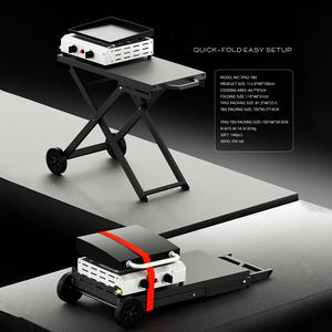 Mini outils de <span class=keywords><strong>barbecue</strong></span> en acier inoxydable ustensiles de <span class=keywords><strong>barbecue</strong></span> en plein air plaque chauffante <span class=keywords><strong>Plancha</strong></span> - Product Image 6