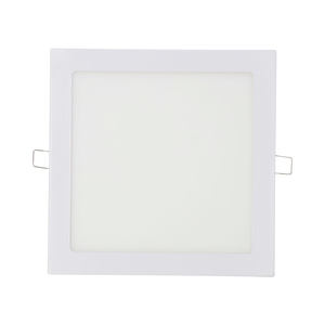 Downlight LED empotrable cuadrado de 20W, luz de 4000K, 1500lm, color blanco, 22x22cm, ideal para iluminación interior y espacios. - Product Image 1