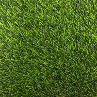 Pemasok Profesional Rumput Hanwei Rumput Rumput Palsu Rumput Sintetis untuk Lanskap Taman 4 Warna