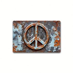 Plaque murale en métal étamé 3D gaufré style vintage – Décoration de Noël artisanale pour la décoration murale de la Man Cave - Product Image 3