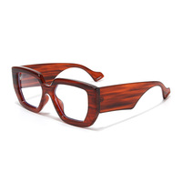 Gafas de PC rectangulares con lentes de PC irrompibles, ligeras y universales para hombres, mujeres, conducción y uso diario al aire libre