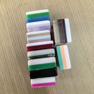 Custom Modern American Mahjong Tile Set High Quality Luxury Acrylic Travel Mahjong Game <b>Entertainment</b> Table Game - Product Image 6