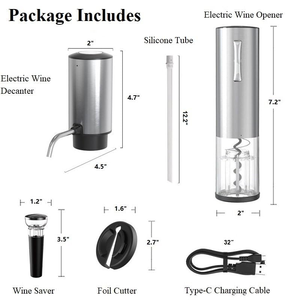 Nuevo Decantador de Vino Eléctrico Inteligente Automático 2024, Dispensador con Bomba, Juego de Regalo para el Hogar - Product Image 2